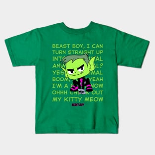 Teen Titans Go To The Movies - Beast Boy Kids T-Shirt